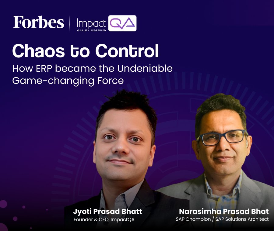 Chaos to Control – How ERP became the Undeniable Game-changing Force