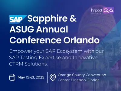 ImpactQA at SAP Sapphire & ASUG Annual Conference 2025