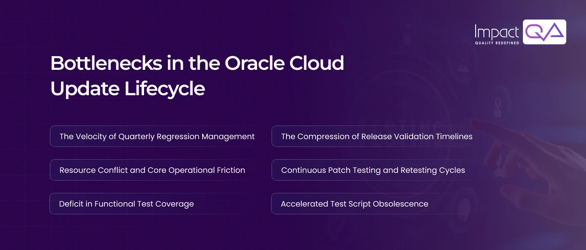 Bottlenecks in the Oracle Cloud Update Lifecycle