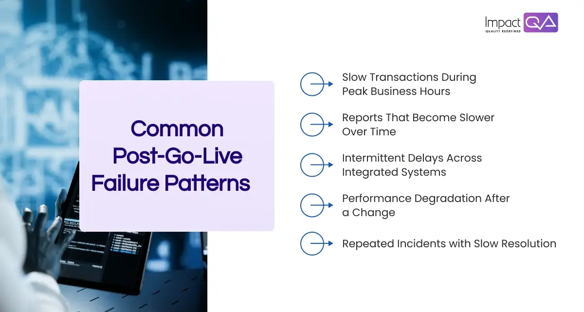 Common Post-Go-Live Failure Patterns