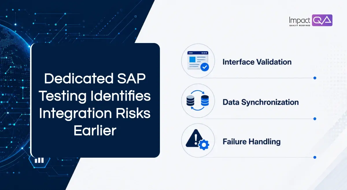 Dedicated SAP Testing Identifies Integration Risks Earlier